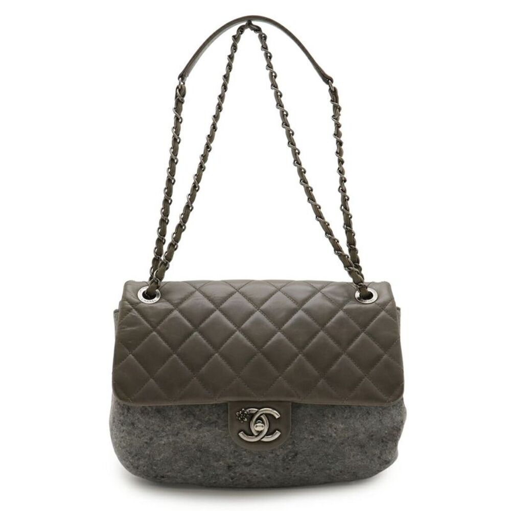 Chanel Paris Salzburg Matelasse Calfskin Shoulder Bag